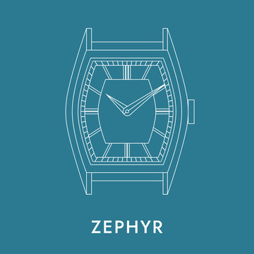 Lorier Zephyr owner's manual button - illustrated case diagram